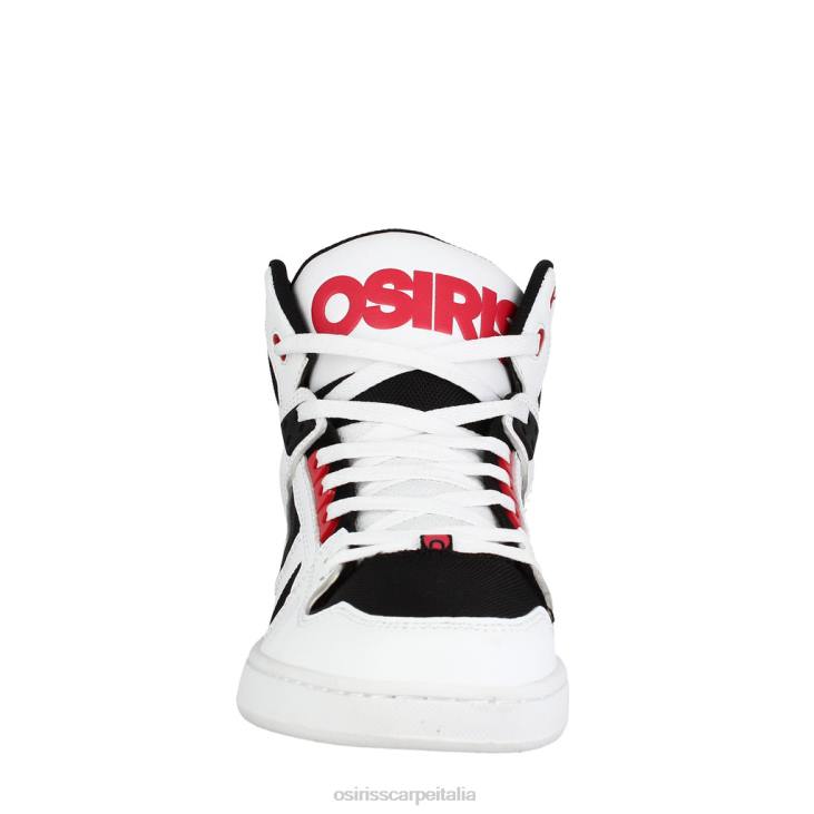 Osiris unisex New York 83 clk Z8JT16 scarpa bianco/nero/rosso